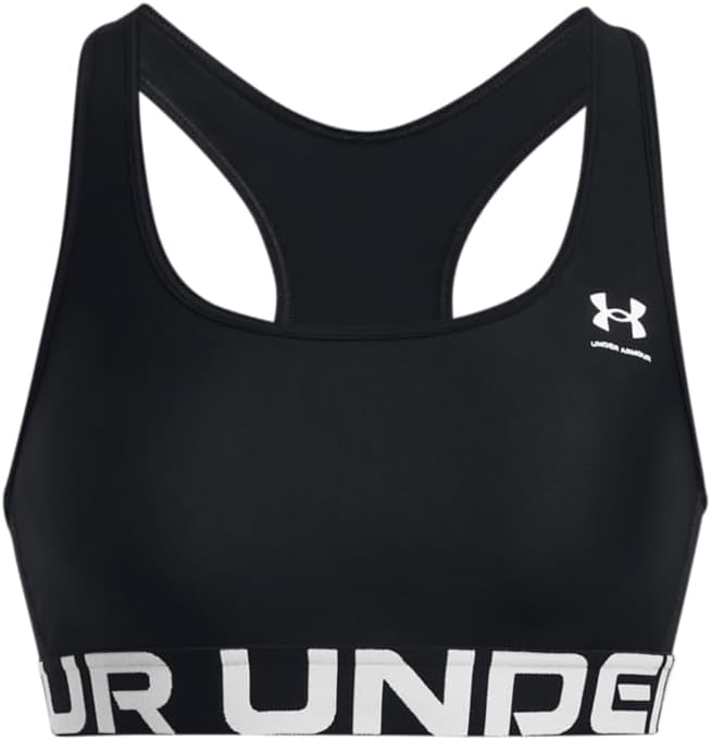 UA HG Mid Branded Bra Reggiseno Sportivo, Opaque Donna
