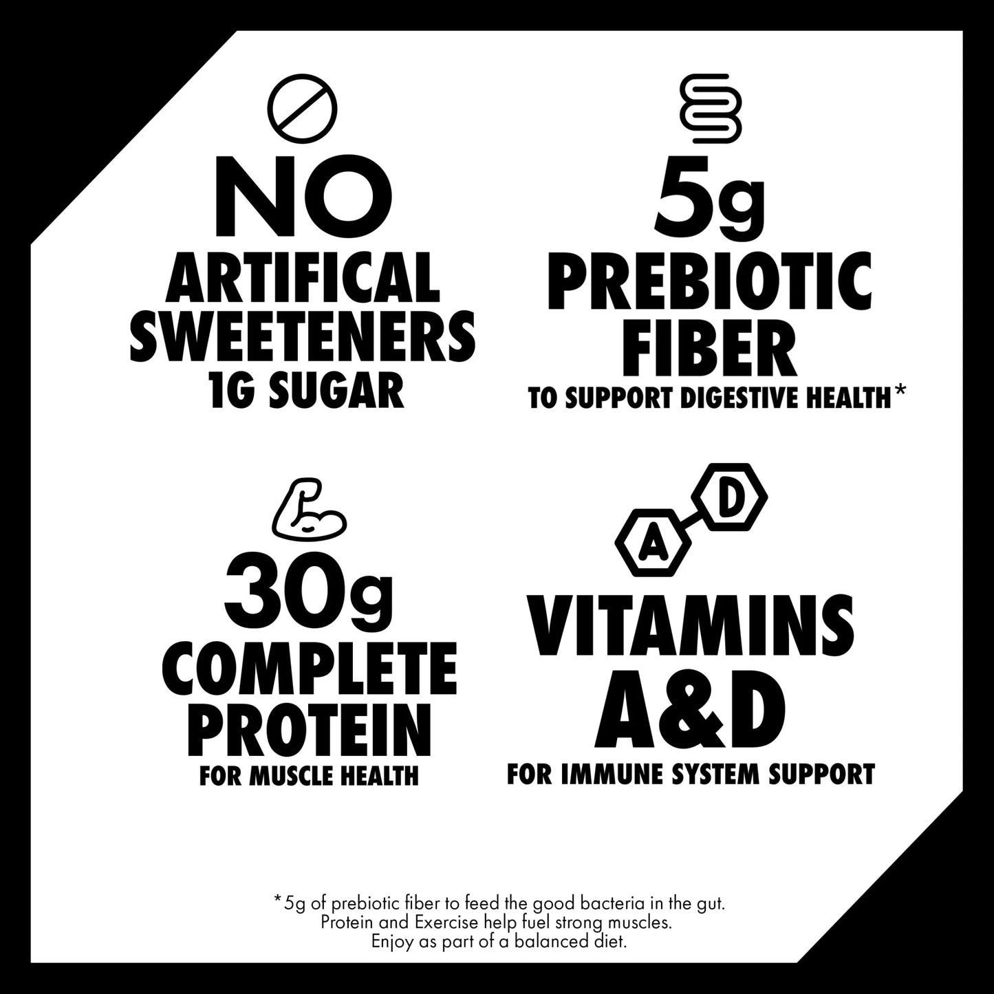 Protein Shake, Shelf Stable, Salted Caramel, 30G Protein, 12 Fl Oz, 4 Count Bottles