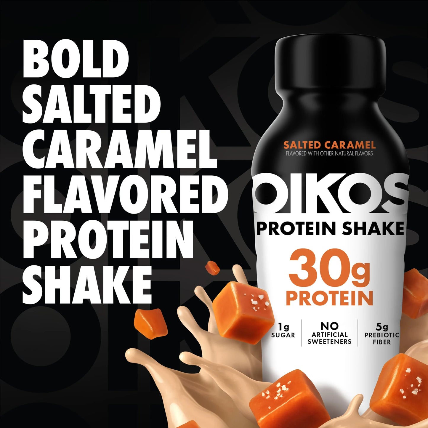 Protein Shake, Shelf Stable, Salted Caramel, 30G Protein, 12 Fl Oz, 4 Count Bottles
