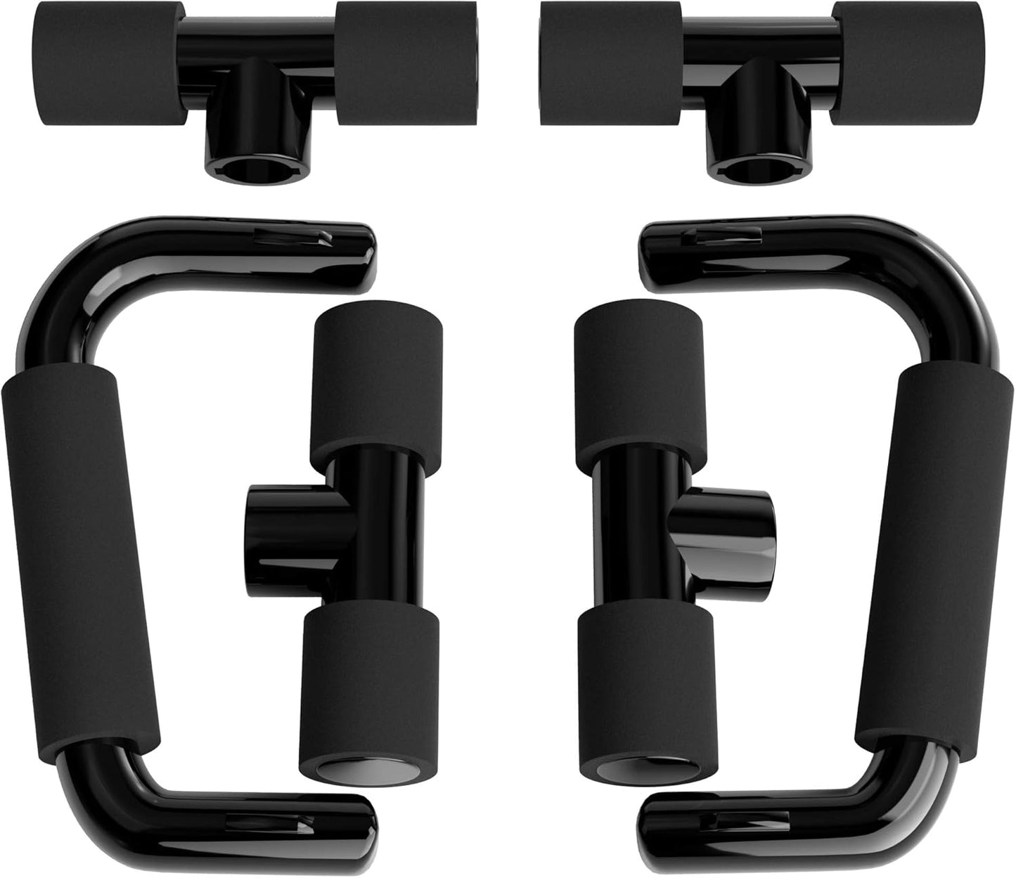 Push up Maniglie, Attrezzature per Fitness per La Casa Di Ginnastica, Push-Up Bars Stand, Flessione Delle Braccia, Unisex, Confezione Da 2.