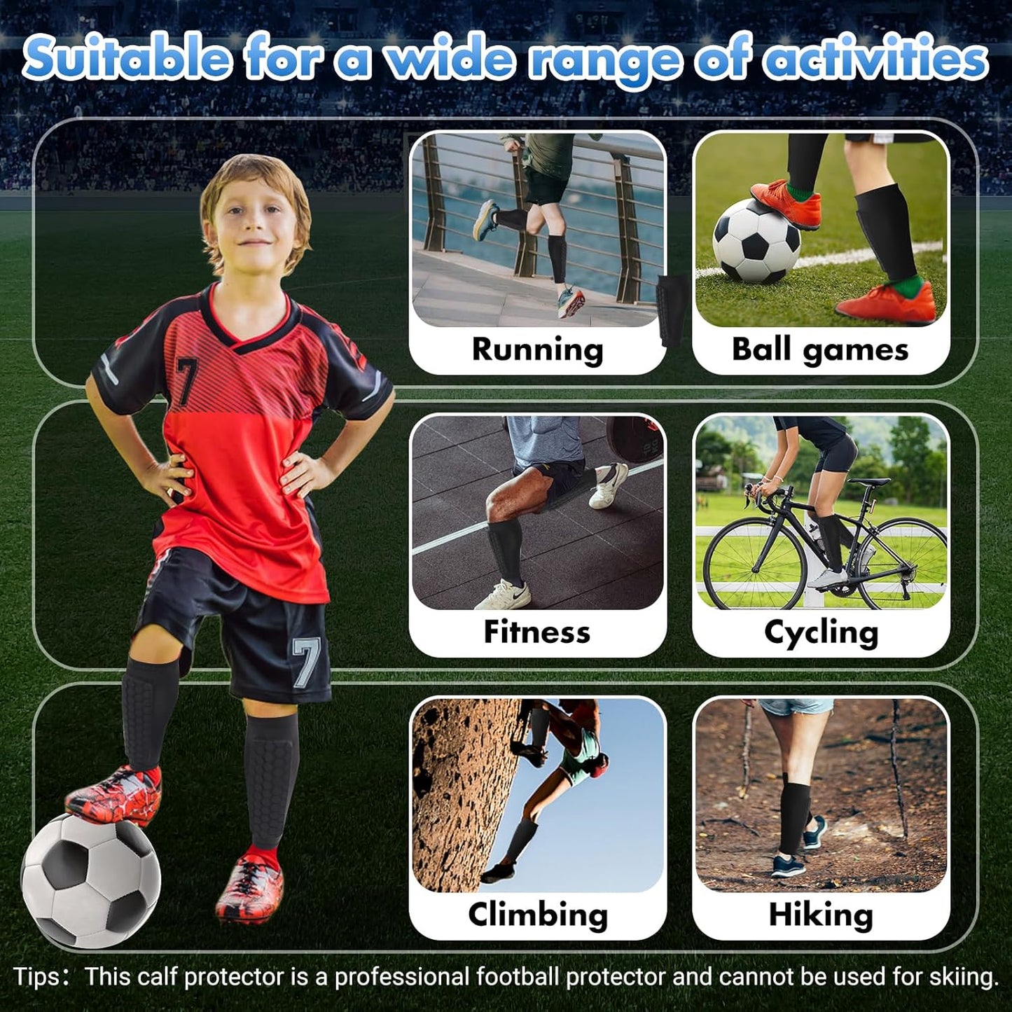 Parastinchi Calcio Bambino, 1 Paio Parastinchi Da Calcio, Mini Parastinchi Calcio per Uomini, Donne, Bambini, Principianti Di Calcio E Atletica Leggera, Traspiranti E Non Slip (Nero)