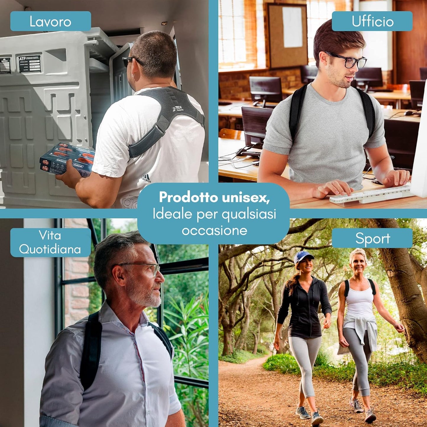 Correttore Posturale Spalle Schiena Dritta