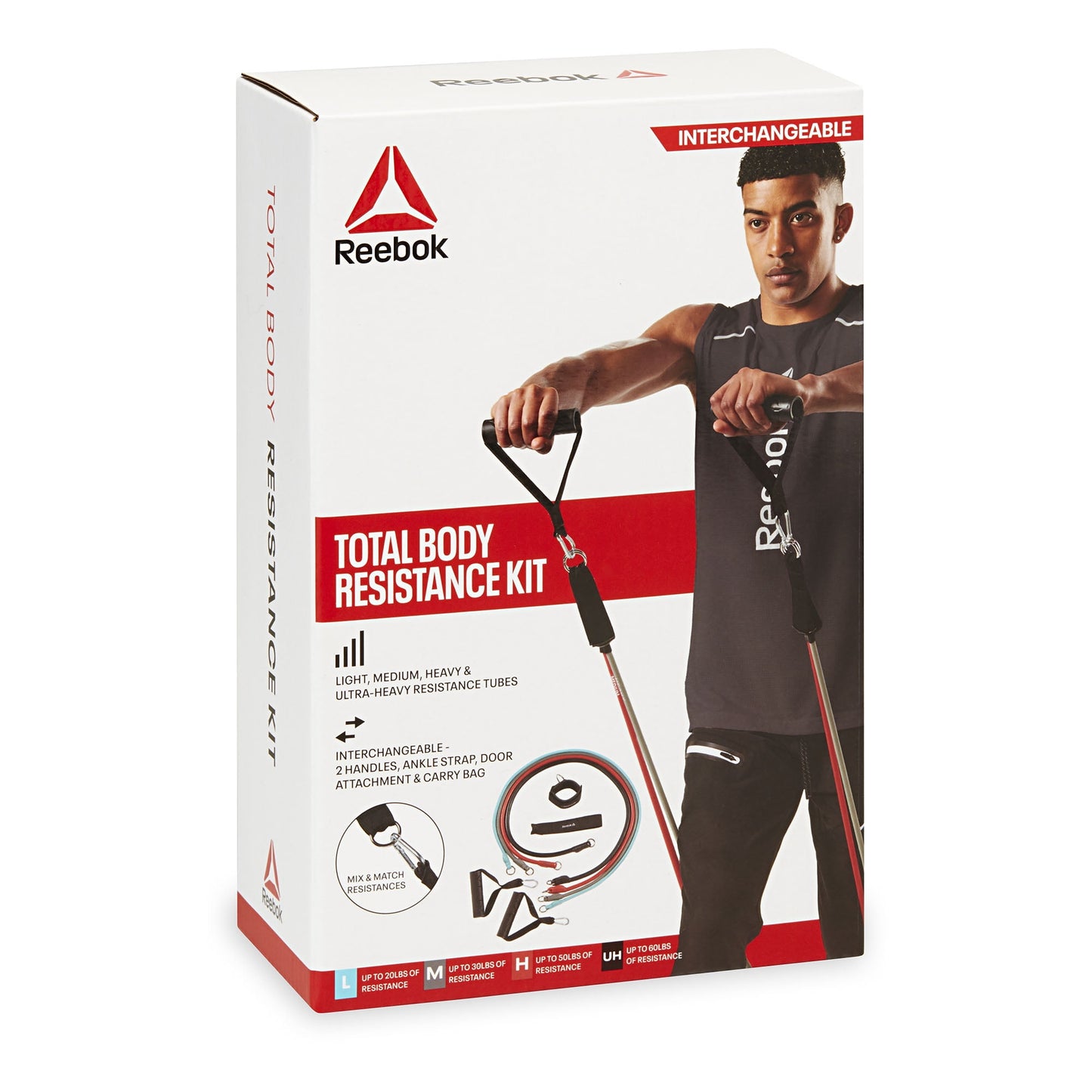 Total Body Resistance Kit, Interchangeable Tubing