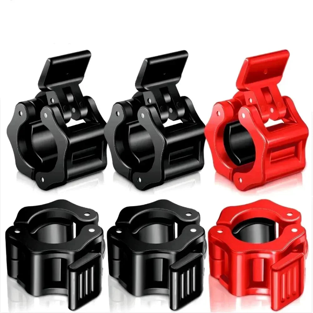 2PCS 25/28/30Mm Quick Release Barbell Clamps Spin Lock Barbell Collars Weight Bar Clips for Weightlifting and Strength Training