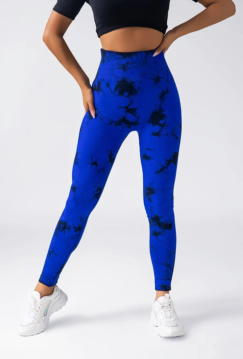 Women High-End Yoga Pants Fitness Leggings High Elastic Sports Pants Push up Tights Running Leggings Breathable Gym Leggings