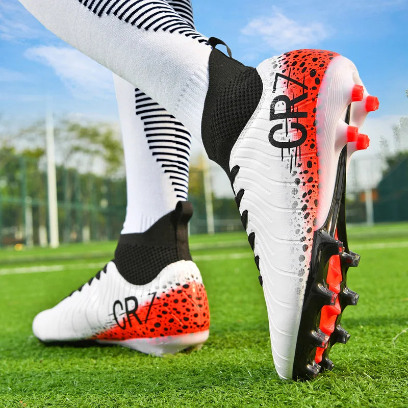Original Men Soccer Shoes Society Sneaker Top Quality Indoor Long Spikes Football Boots Sports Unisex Training Football Shoes