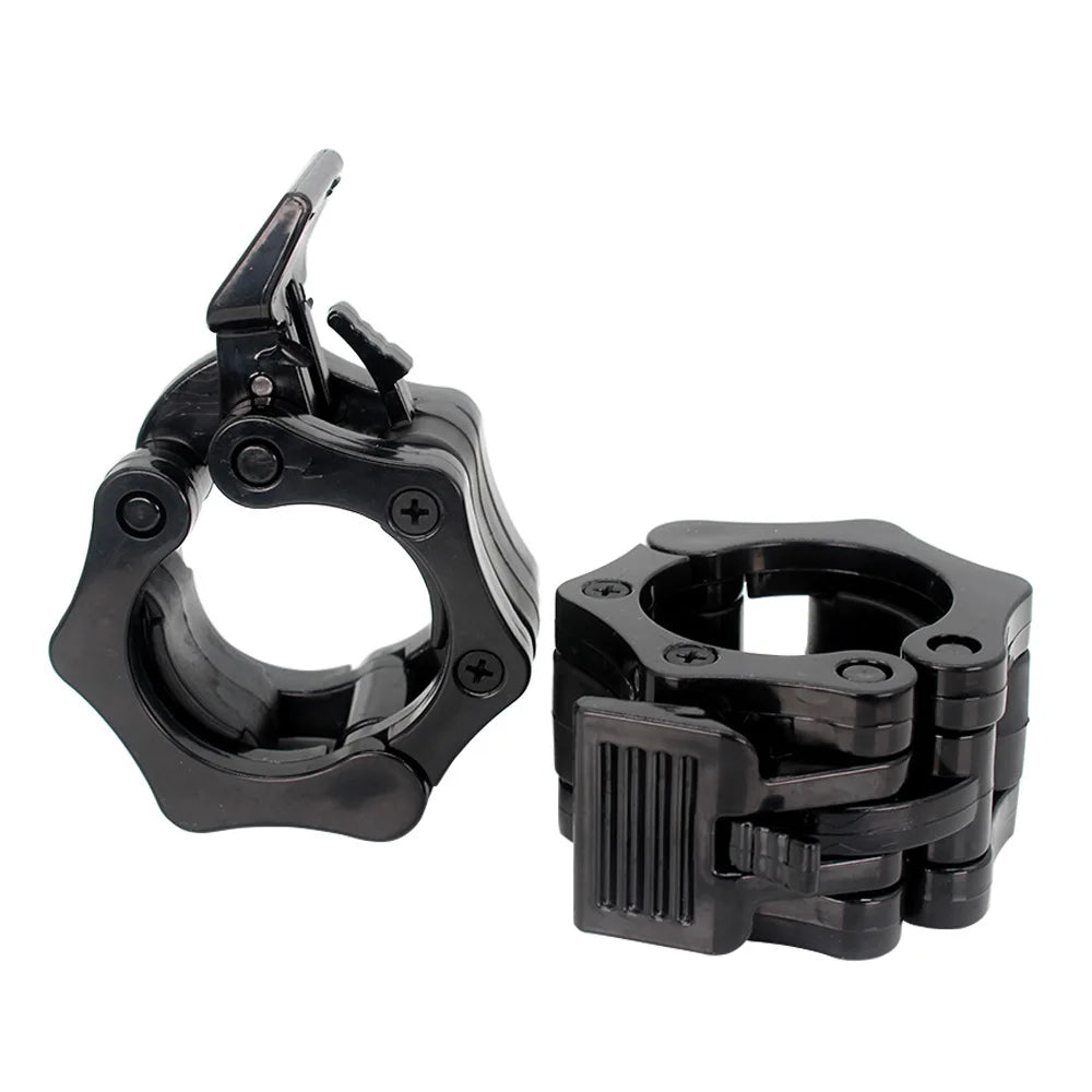 2PCS 25/28/30Mm Quick Release Barbell Clamps Spin Lock Barbell Collars Weight Bar Clips for Weightlifting and Strength Training