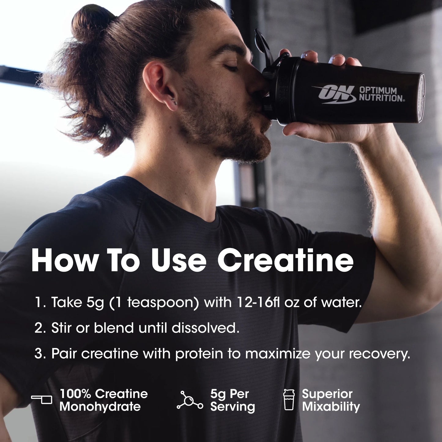 , Micronized Creatine Powder, Unflavored 60 Servings