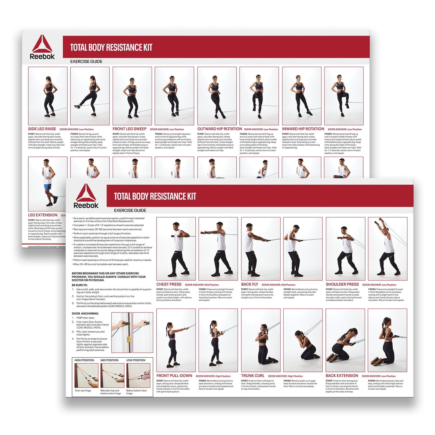 Total Body Resistance Kit, Interchangeable Tubing