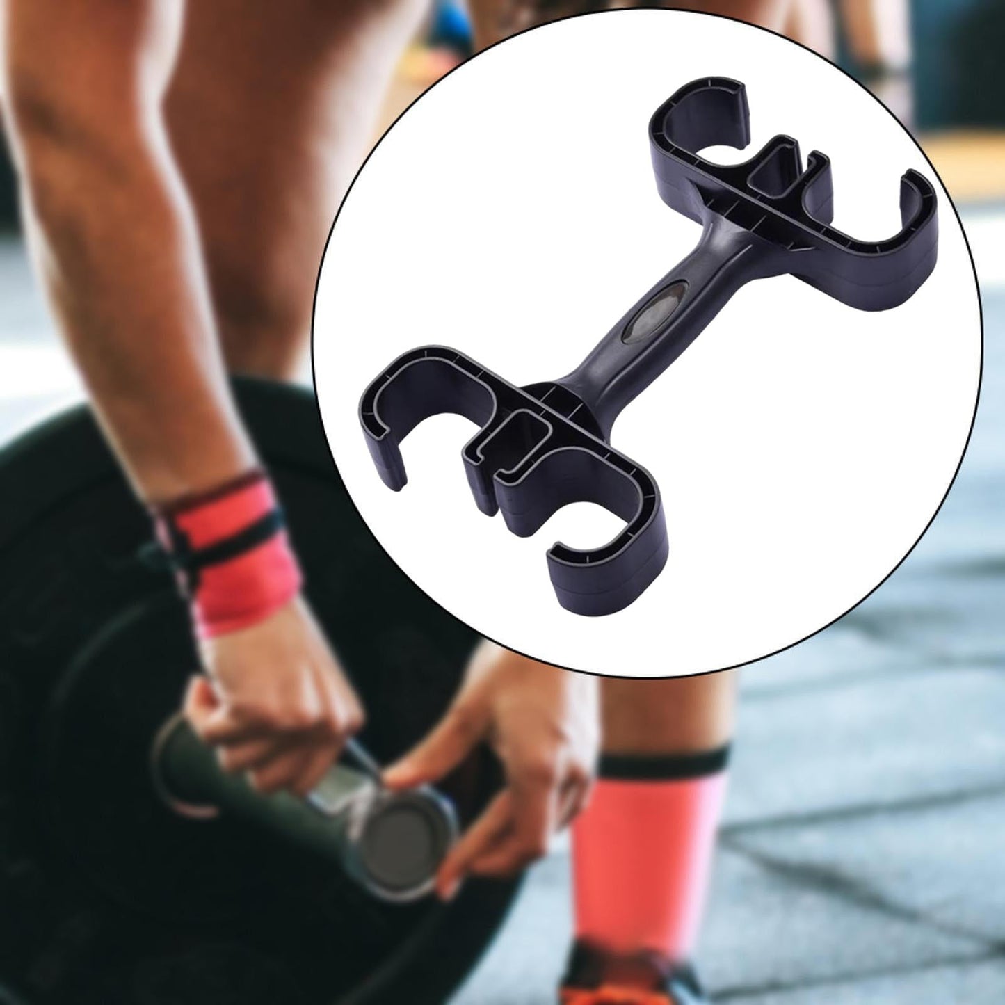 Gym Resistance Bands Handle Attachments for Pulley System Pull down Exercise