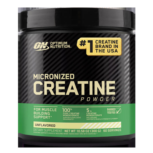 , Micronized Creatine Powder, Unflavored 60 Servings