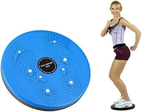 Balance Board Esercizio Attrezzature, per Gli Esercizi Di Torsione Di Vita E Fianchi, per Il Fitness E L'Allenamento(Blu)