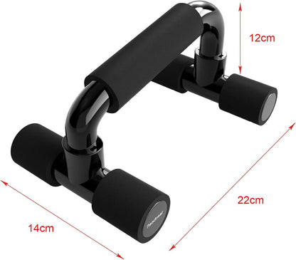 Push up Maniglie, Attrezzature per Fitness per La Casa Di Ginnastica, Push-Up Bars Stand, Flessione Delle Braccia, Unisex, Confezione Da 2.