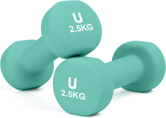 - Coppia Di Manubri【Ghisa/Neoprene】Esagonale Da 1-10 Kg, Set Di Pesi Antiscivolo per Uomini/Donne, Palestra in Casa, Fitness, Allenamento Della Forza, Include E-Book Con 30 Esercizi