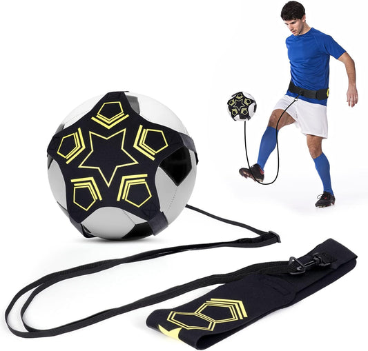 Soccer Bungee Trainer, Football Kick Trainer, Accessori per Allenamento Calcio, Training Aid Football Skills Practice per Bambini Adulti, per Palloni Da Calcio Di Taglia 3 4 5