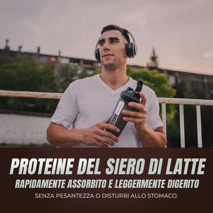 Whey Protein Isolate 100% Pura, Proteine Whey Isolate + Collagene + Magnesio, Proteine Del Siero Di Latte Isolate per Lo Sviluppo Muscolare, 30 Dosi Fragola 1000G