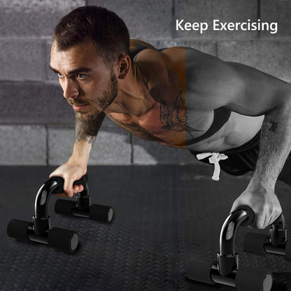 Push up Maniglie, Attrezzature per Fitness per La Casa Di Ginnastica, Push-Up Bars Stand, Flessione Delle Braccia, Unisex, Confezione Da 2.