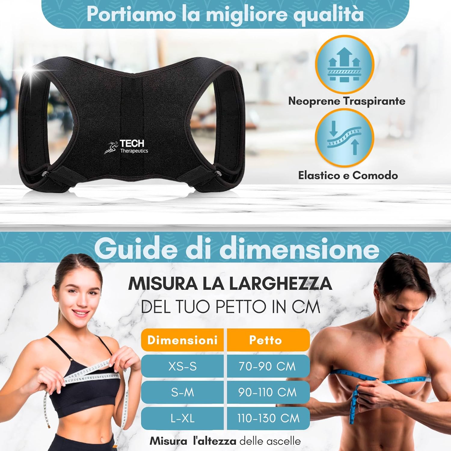 Correttore Posturale Spalle Schiena Dritta