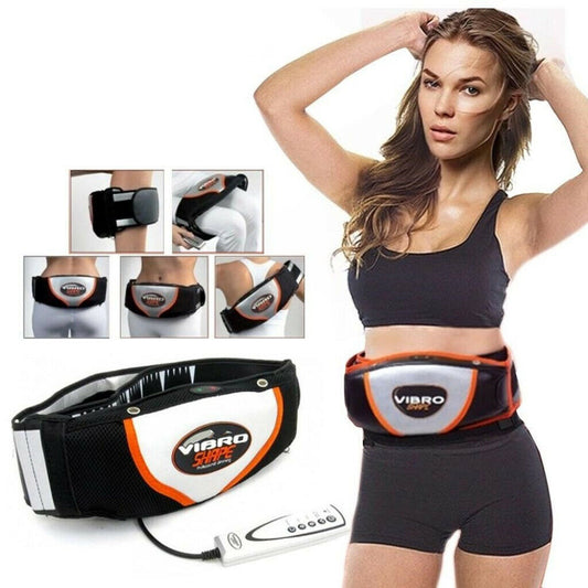CINTURA VIBRANTE MASSAGGIANTE VIBRO SHAPE MASSAGGIO SAUNA PALESTRA ADDOMINALI