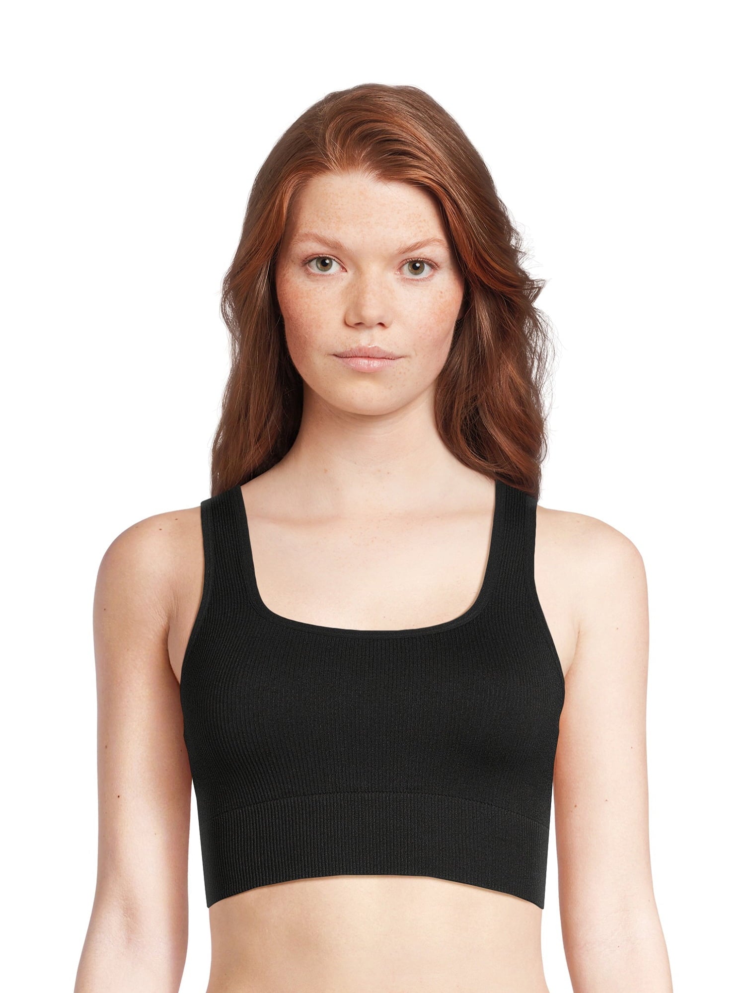 Women'S Low Support Double Scoop Sports Bra, Sizes S-XXXL