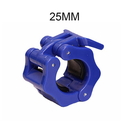 2PCS 25/28/30Mm Quick Release Barbell Clamps Spin Lock Barbell Collars Weight Bar Clips for Weightlifting and Strength Training