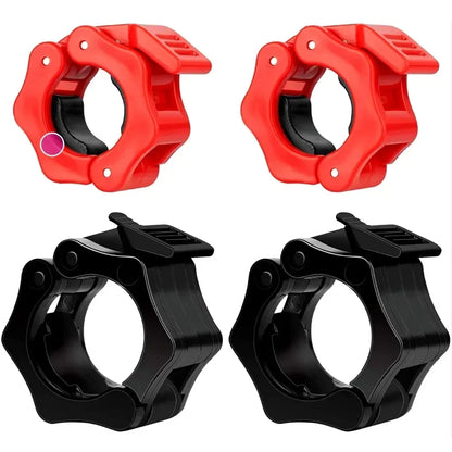 2PCS 25/28/30Mm Quick Release Barbell Clamps Spin Lock Barbell Collars Weight Bar Clips for Weightlifting and Strength Training