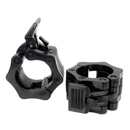 2PCS 25/28/30Mm Quick Release Barbell Clamps Spin Lock Barbell Collars Weight Bar Clips for Weightlifting and Strength Training