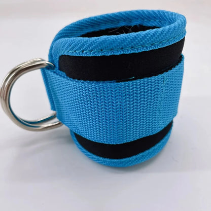 1PC Fitness Gantry Ankle Buckle Training Leg and Hip Training Device Double D Tension Foot Ring Legging Strap Ankle Accessories