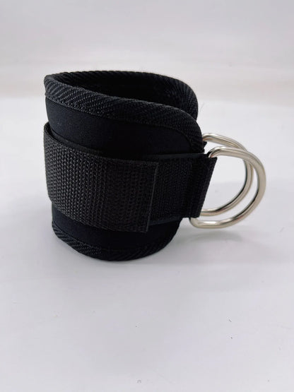 1PC Fitness Gantry Ankle Buckle Training Leg and Hip Training Device Double D Tension Foot Ring Legging Strap Ankle Accessories