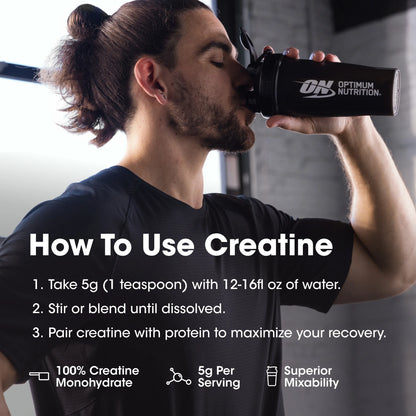 , Micronized Creatine Powder, Unflavored 60 Servings