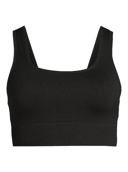 Women'S Low Support Double Scoop Sports Bra, Sizes S-XXXL