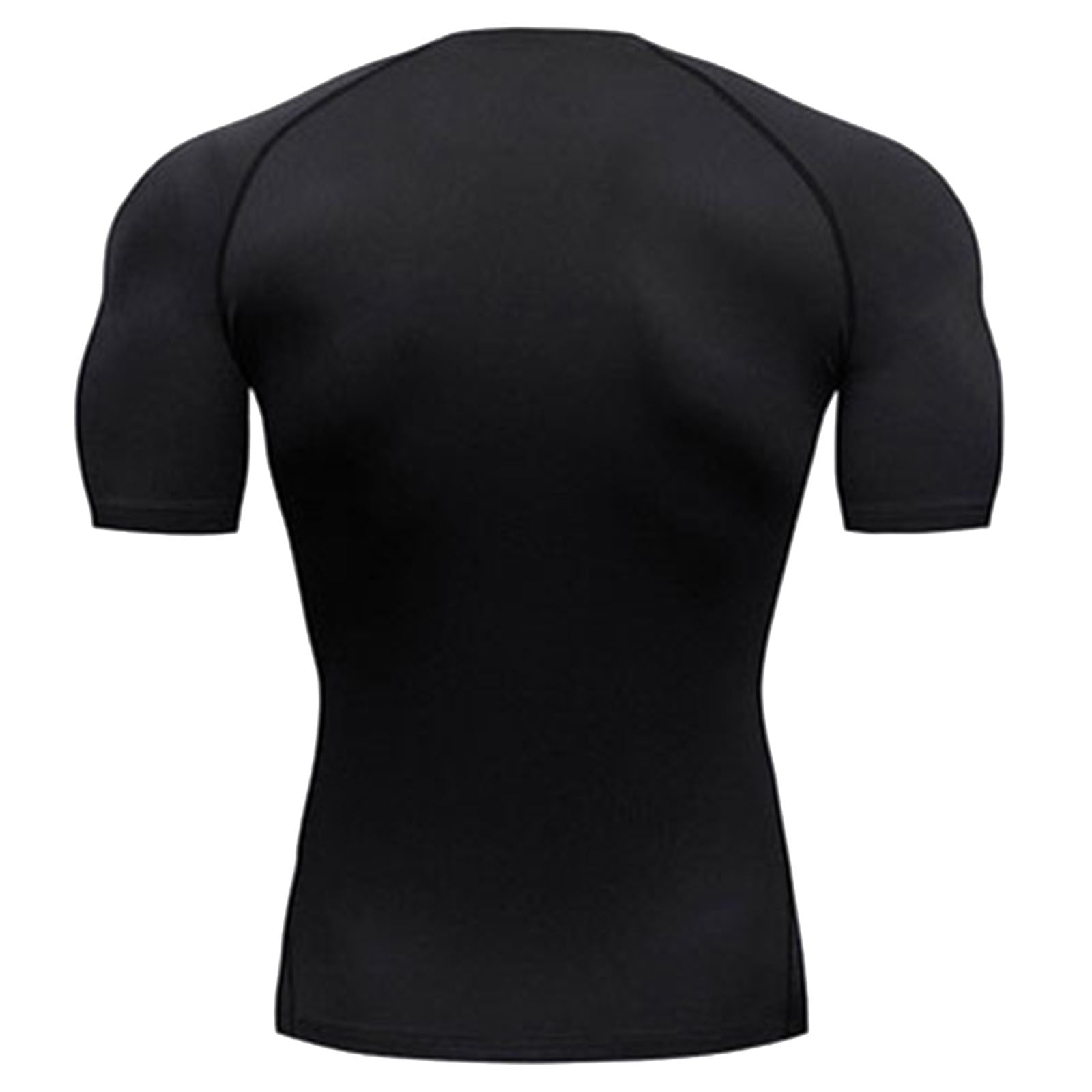 Men'S Sports Fitness Short-Sleeved T-Shirt Tights Outdoor Bottom Quick-Drying Breathable Stretch Running Training Suit