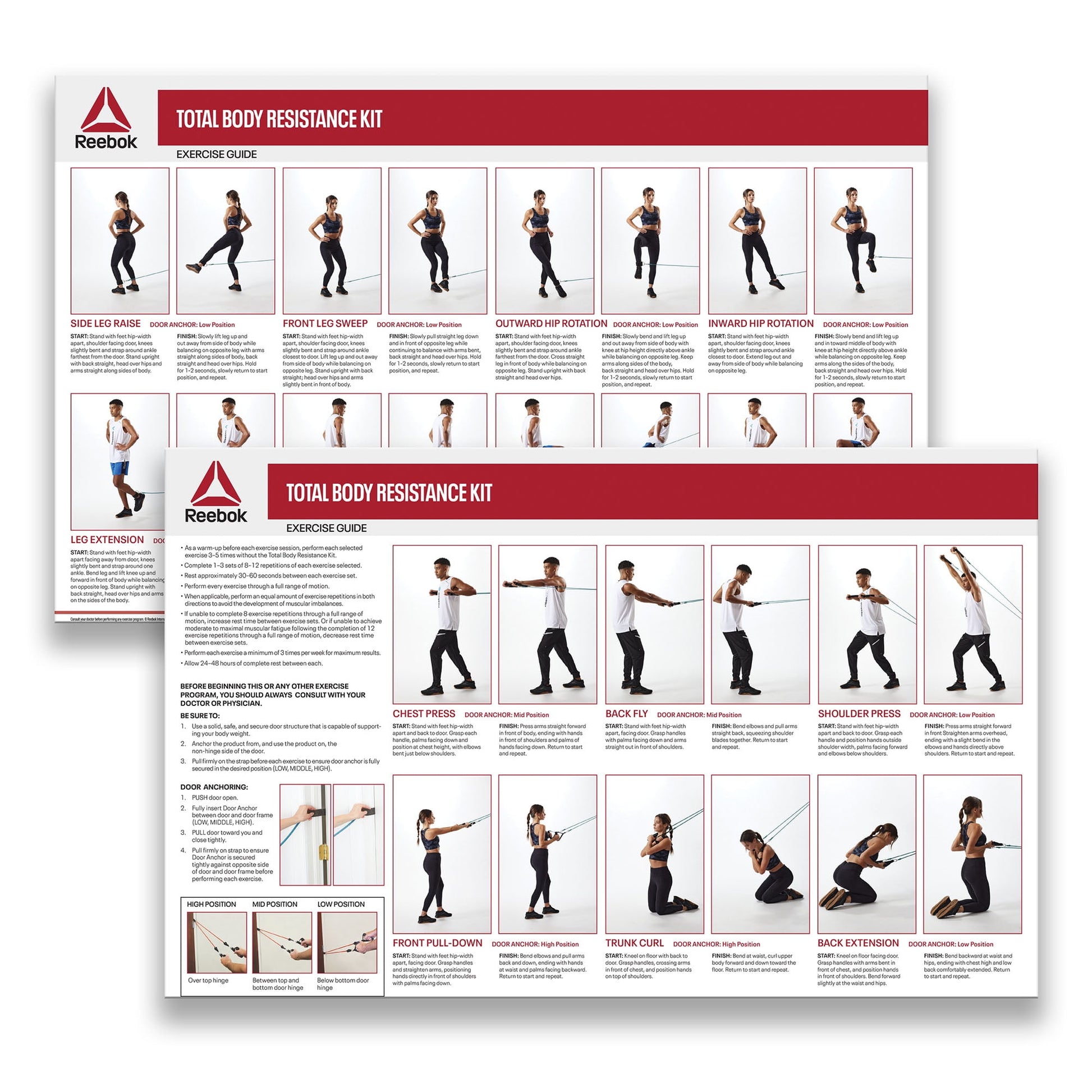 Total Body Resistance Kit, Interchangeable Tubing